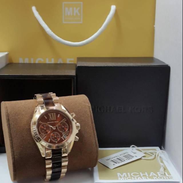 

Michael Kors MK combi acrylic (34mm) + box ori