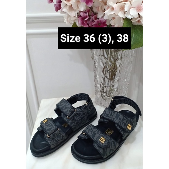 SALE SANDAL BONIA MONOGRAM ORIGINAL 100%