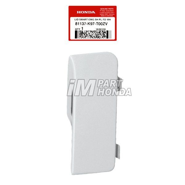 Cover Tutup Rak Kanan Lid Smart Emg PCX 150 LED Putih 81137-K97-T00ZV