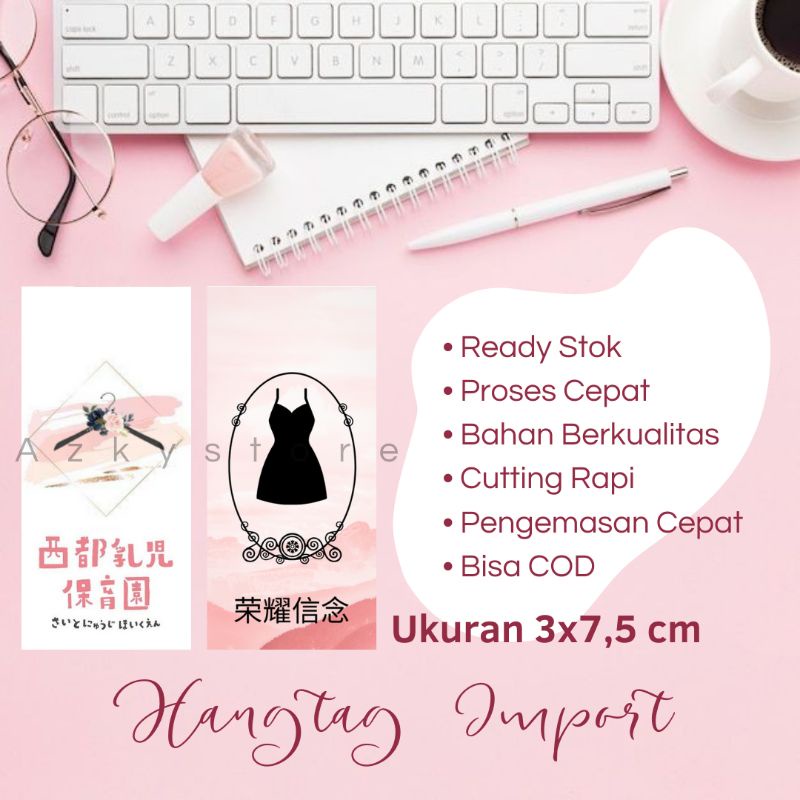 

HANG TAG BAJU IMPORT isi 60 pcs | Hangtag | Label Harga | Label baju | Tag Harga | Price Tag