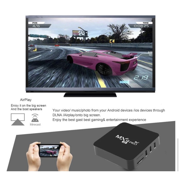 2/16GB Android TV BOX MXQ Pro 4K / 5G  ANDROID Smart TV Box like MXQ Pro NOT Mi Tv X96 mini Anycast TV BOX Android Mola XL Telkom