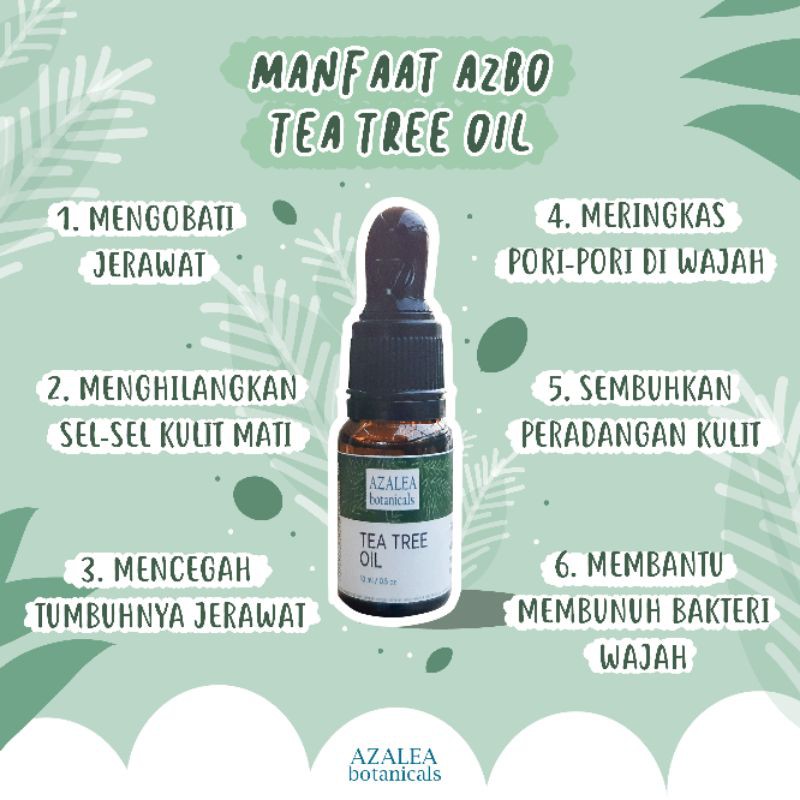 FACE OIL TEA TREE OIL AZBO / SERUM OIL
