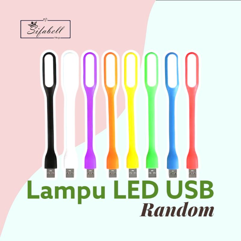 Lampu USB LED Lampu Baca Sikat Gigi Portable Flexible Stik Lamp Stick Lampu Emergency