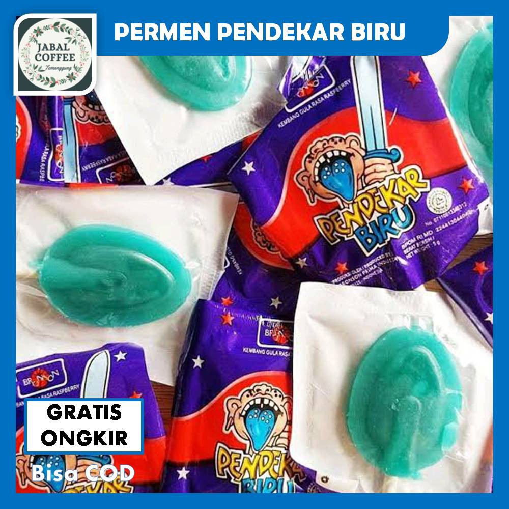 

Permen Loli Pendekar Biru / Permen Pendekar Biru / Permen Bronson Kaki Biru / Lolipop Jadul J43