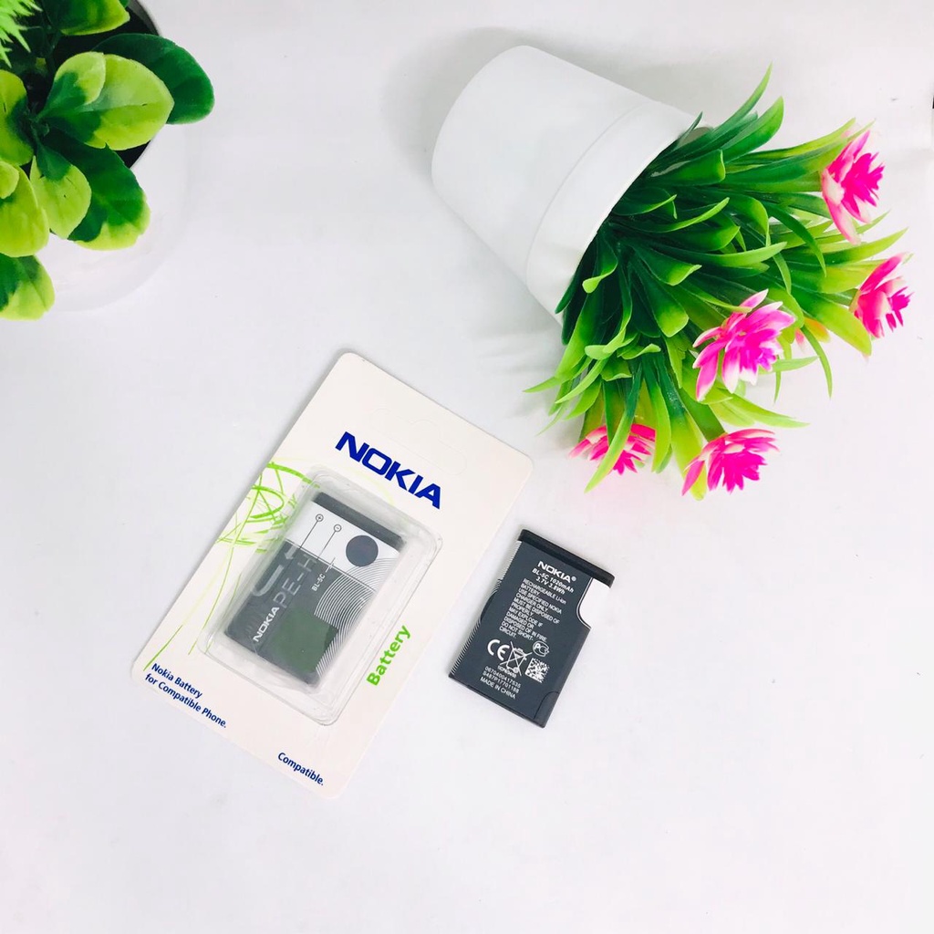 Baterai Nokia tipe BL-5C / BL-4C Original Quality 105 / 1100 / 1101 / 1110 / 1110i / 1112 / 1200 / 1208 / 1209 / 1280 / 1600 / 1616 / 1650 / 1680 classic / 1800 / 2300 / 2310 / 2323 [MPG]