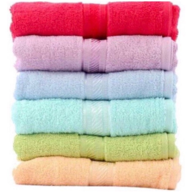 Handuk Merah Putih Kecil / Sport / Olahraga / Wajah / Senam / Lap Ukuran 30x70 Cm