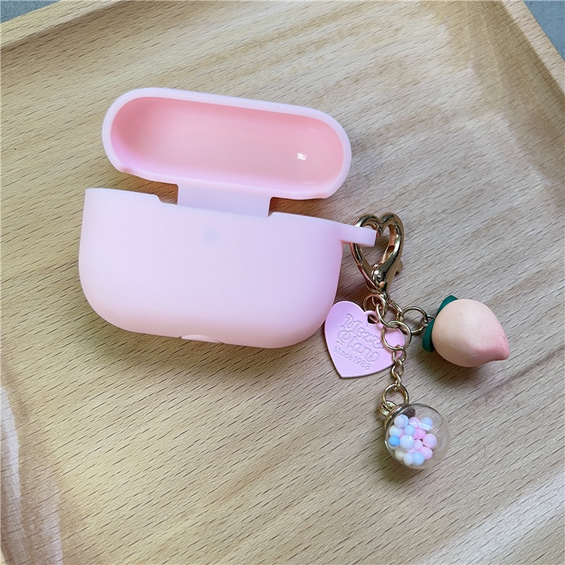 Case Cover Pelindung Silikon Kompatibel Untuk Airpods Pro 3rd Lembut Shockproof Case Cover Dengan Keyring Compatible Untuk Airpods Pro2 2022