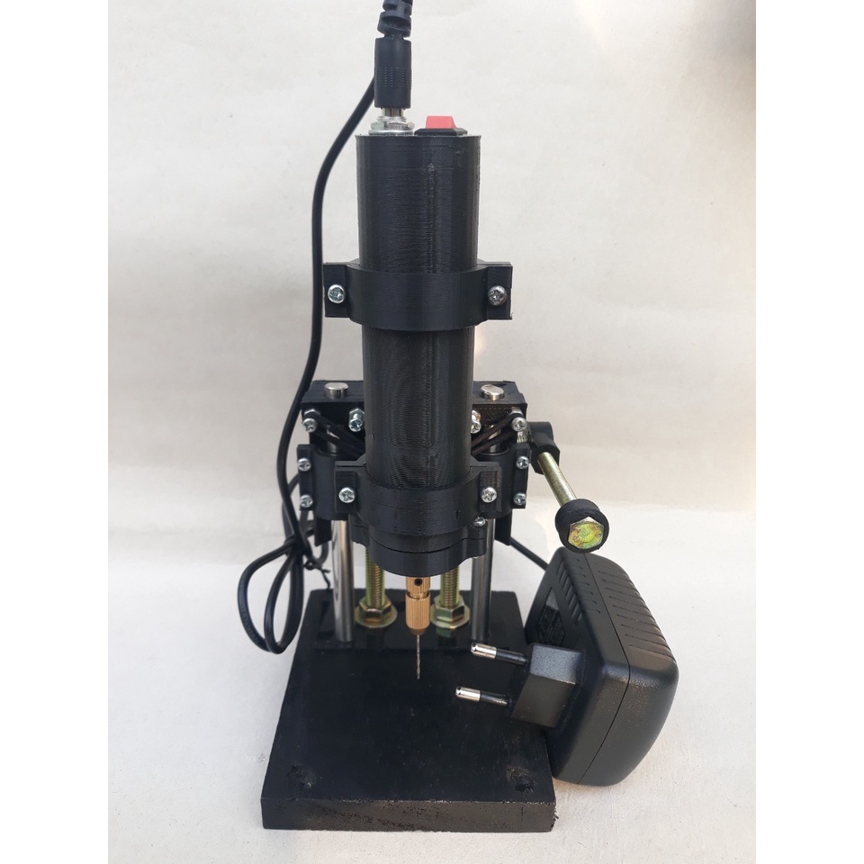 Bor Duduk Mini 12 Volt Super Presisi Linear Bearing, Bor Tangan, Bor Duduk Portabel, Bor Listrik Min