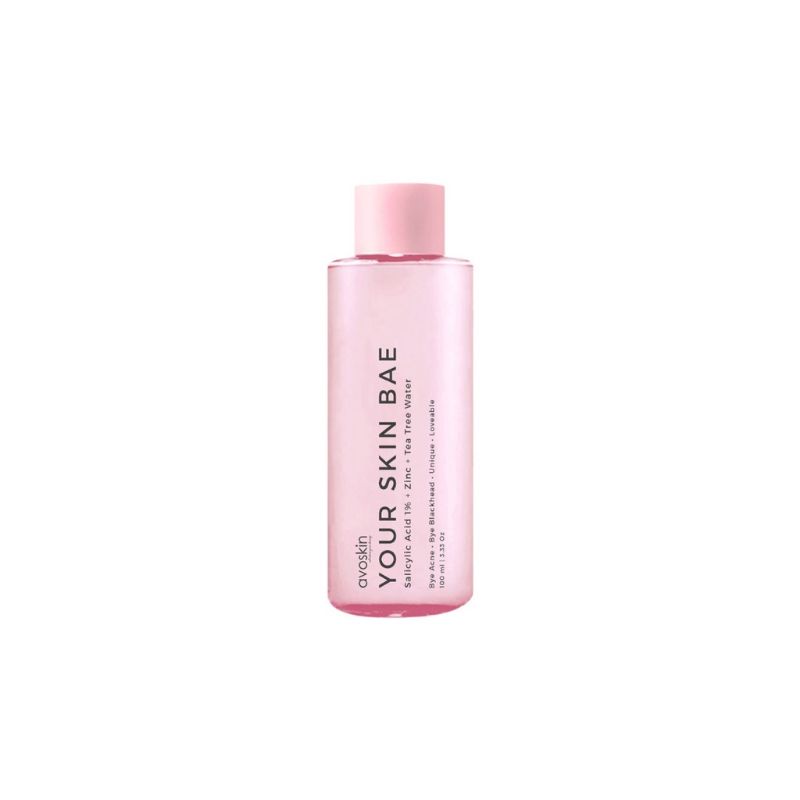 AVOSKIN Your Skin Bae SERUM TONER Salicylic Acid 1% + Zinc + Tea Tree Water 100ml | avoskin your ski