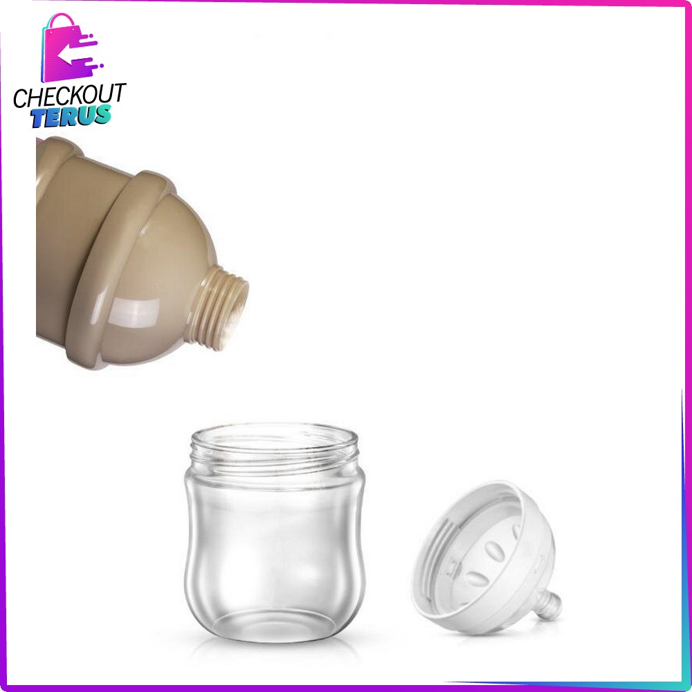 CT C122 Wadah Tempat Susu Bubuk Bayi Travel 4Tingkat Kotak Susu Karakter Baby Portabel Milk Powder Container