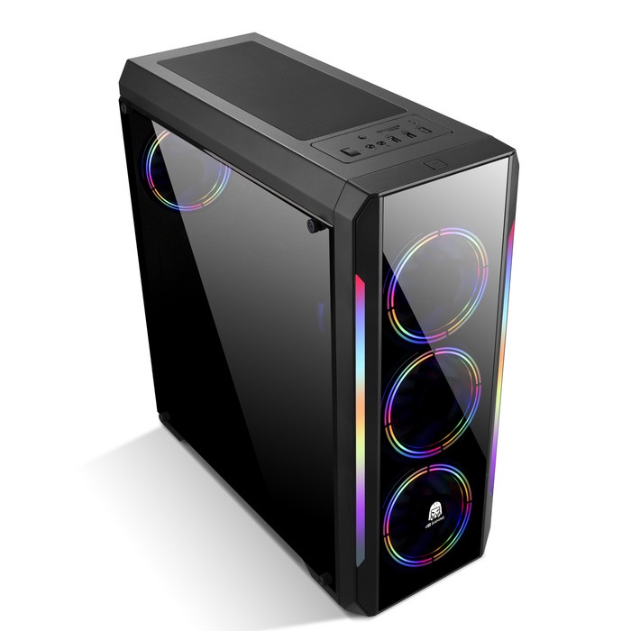 Casing Digital Alliance N23 - ATX Aura MSI Sync - Casing Gaming DA N23