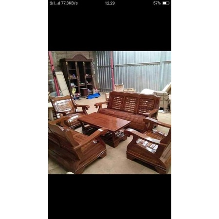 kursi tamu minimalis gajah