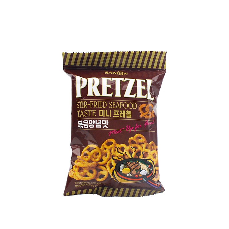 KKV - SAMJIN PRETZEL STIR FRIED SNACK SEAFOOD / WASABI 85g