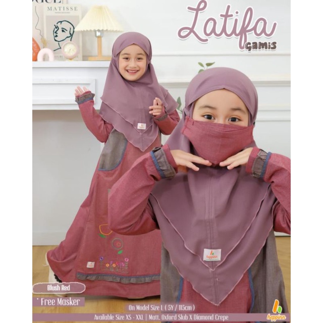 GAMIS ANAK  LATIFA BY HEPPIN (AHZA)