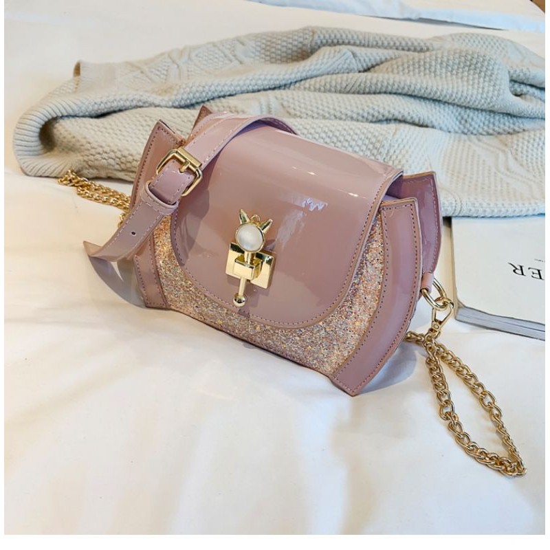 ready cod tas selempang bahan jelly glitter murah  wanita import terbaru 2021 lagi laku