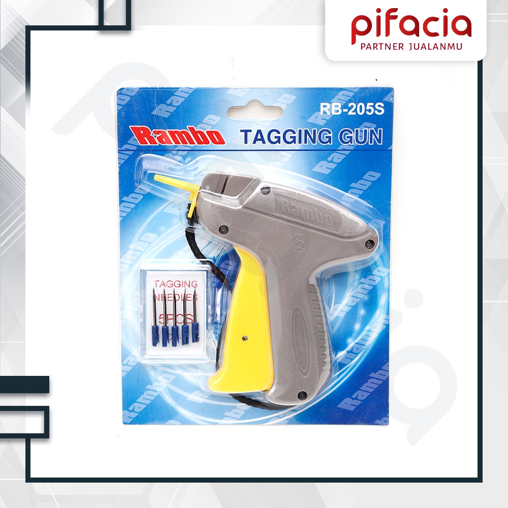 

PIFACIA Tag Gun Rambo Untuk Arrow Tagpin + 5 Refill Jarum