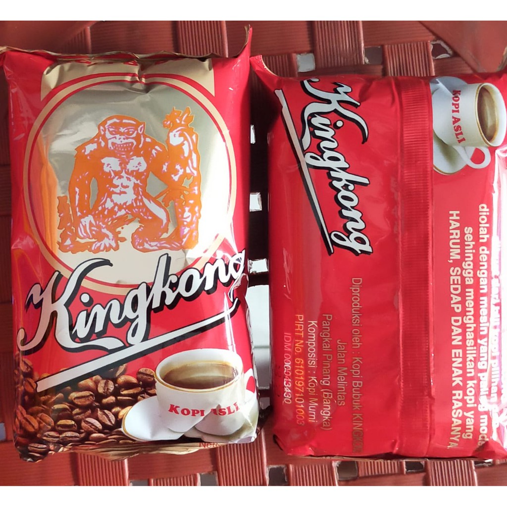 

Kopi Kingkong Khas Bangka 70, 200, 450 Gram