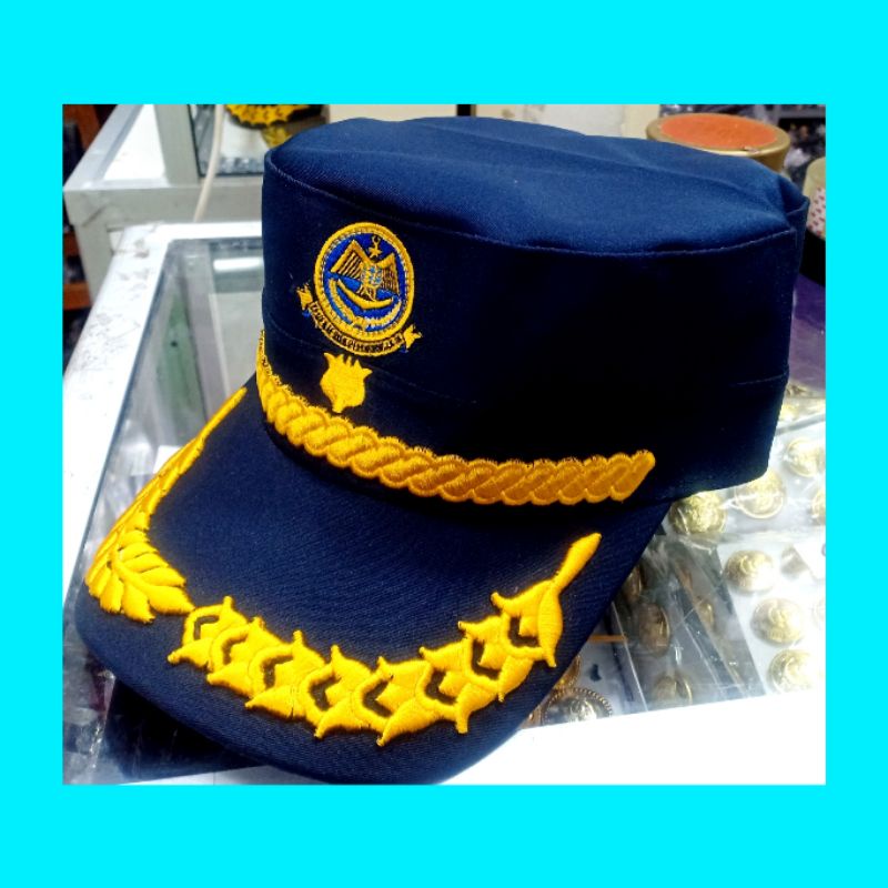 topi komando perhubungan golongan 3 d topi komando dishub golongan 3 d topi komando kemenhub