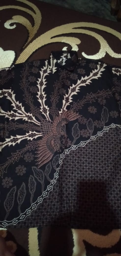 Baju Batik Pria Slimfit Big Size M L Xl Xxl Atasan Kemeja Batik Lengan Panjang Original