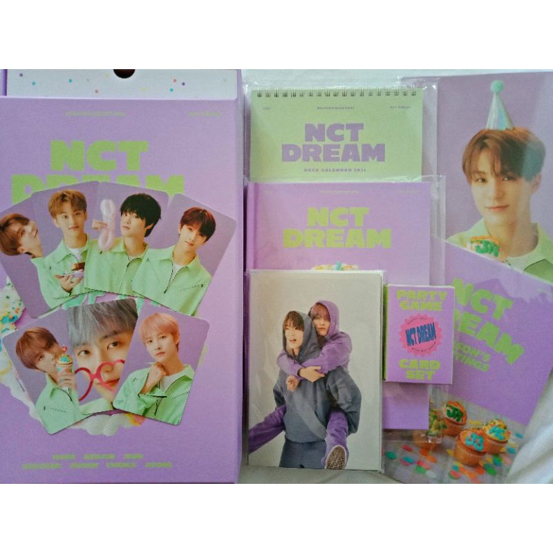 [ready] sharing season greeting nct dream 2021 + ktown benefit / sg21 nct dream