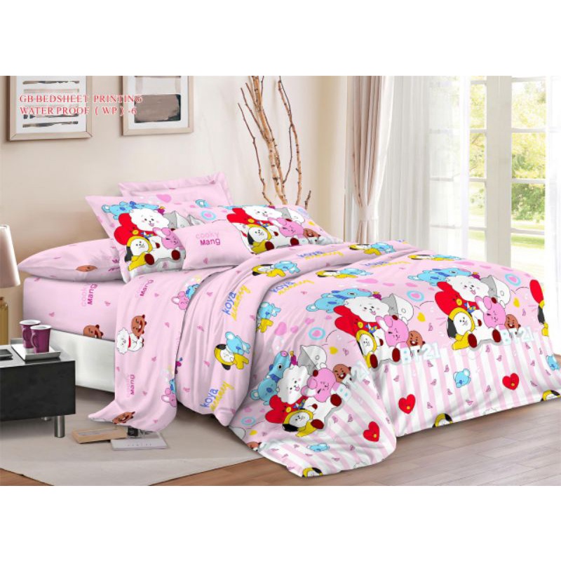 SPREI | SPRE | SPREI WATERPROOF DINO / ROCKET / DINO / UKIR / POLOS / BINTANG / SPREIWATERPROOF/ SPREI 90x200 100x200 120x200 140x200 160x200 180x200 200x200-5