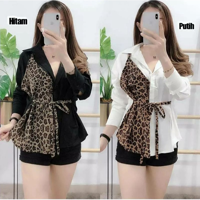 Tunik army wanita/tunik panjang loreng army/tunik corak tentara/tunik muslim kekinian