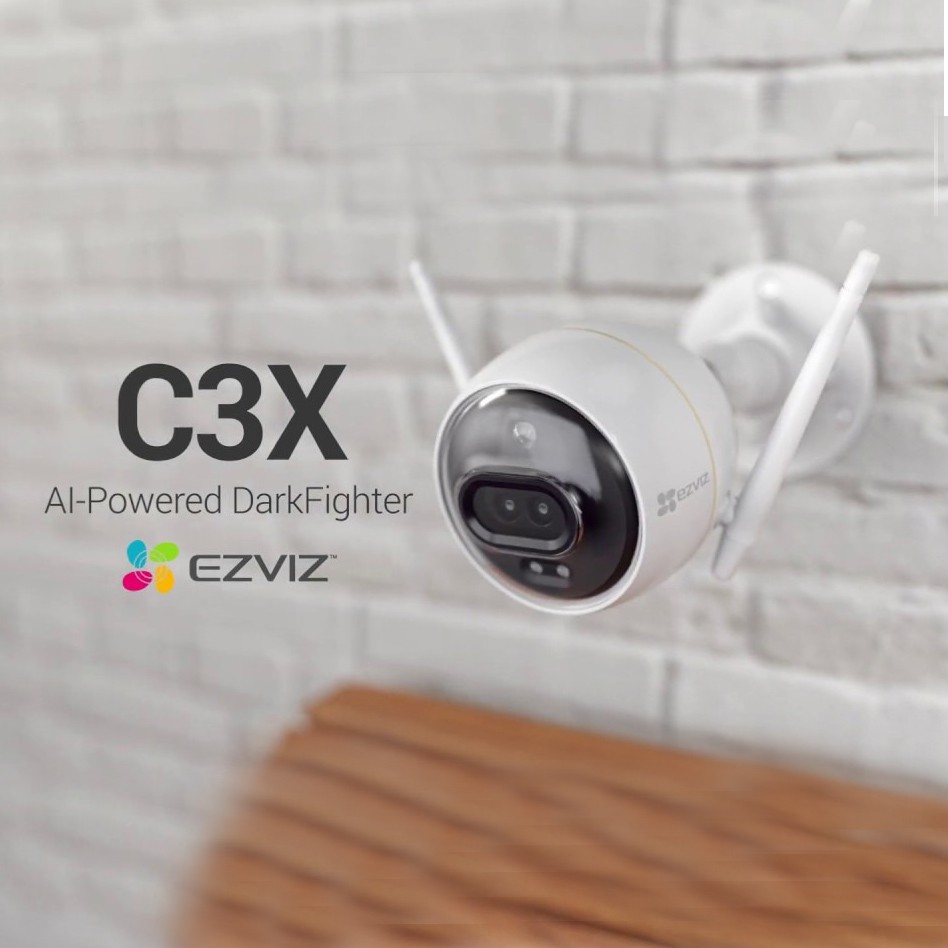 EZVIZ C3X 2MP 1080P Outdoor IPCam CCTV IP Camera Dual Lens with Color Night Vision