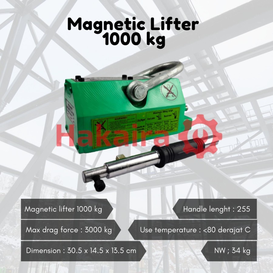 MAGNETIC LIFTER 1000KG KATROL