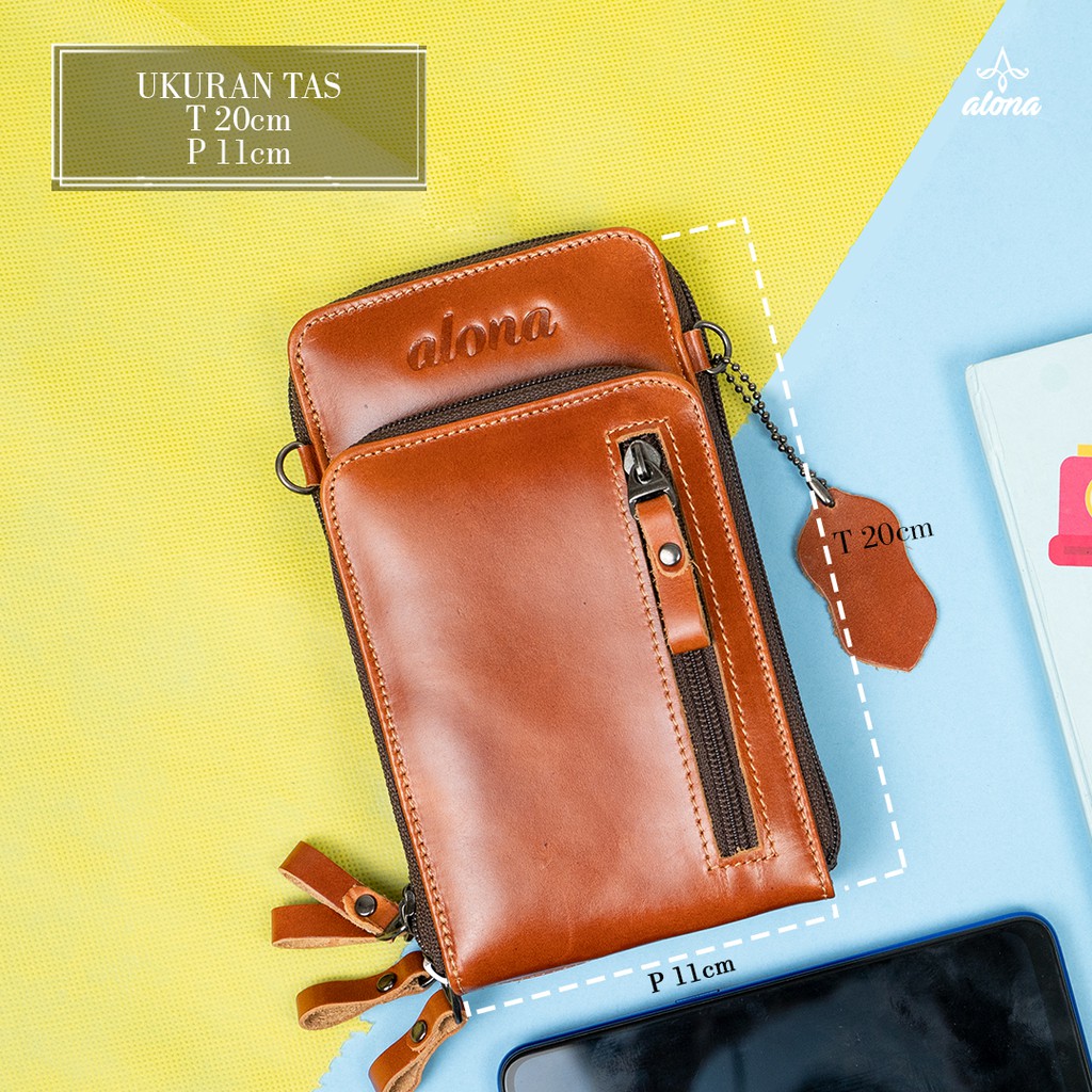 tas selempang wanita alona siren minibag terbaru tas kulit wanita ori alona leather