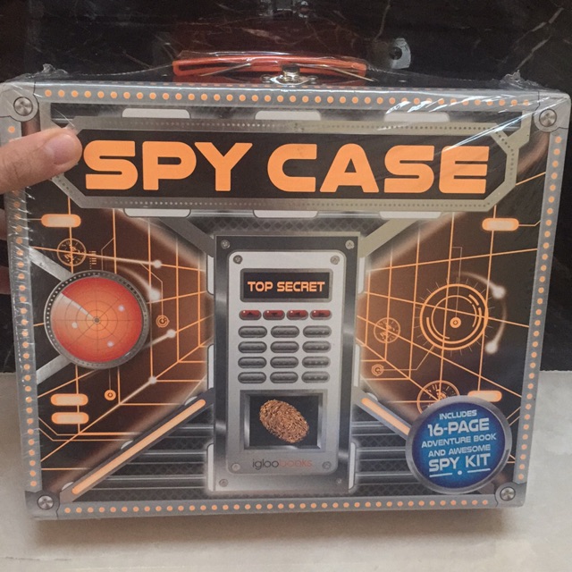 

Spy case activity book box set