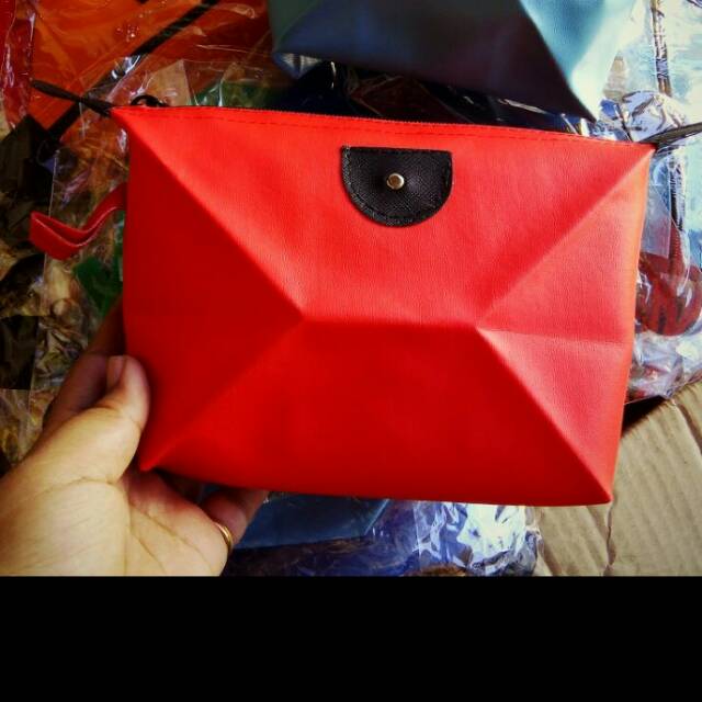 Grosir souvenir pernikahan pouch kosmetik lokal /SOUVENIR