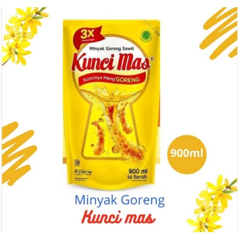 

Minyak Goreng Kunci Mas 900 Ml