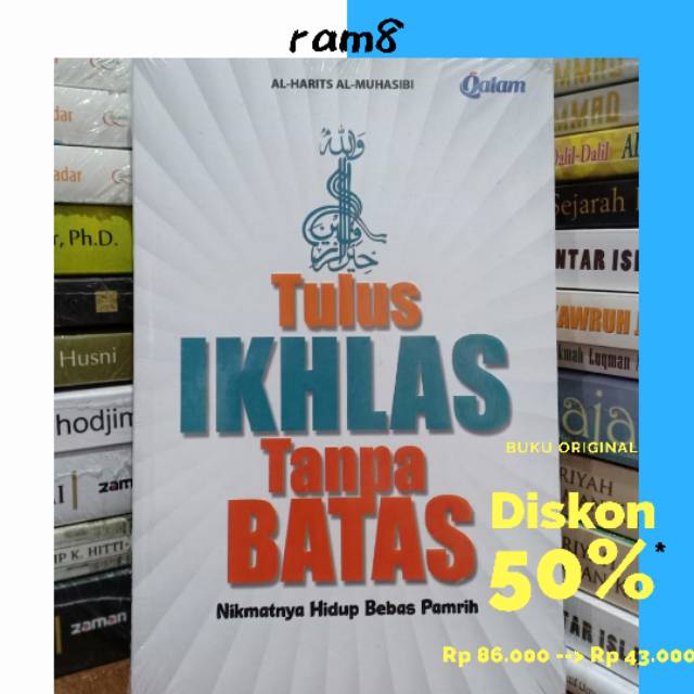 buku tulus ikhlas tanpa batas