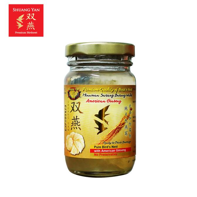 

Sarang Burung Walet Premium utuh - Ginseng Flavor - MINUMAN - 120 ml