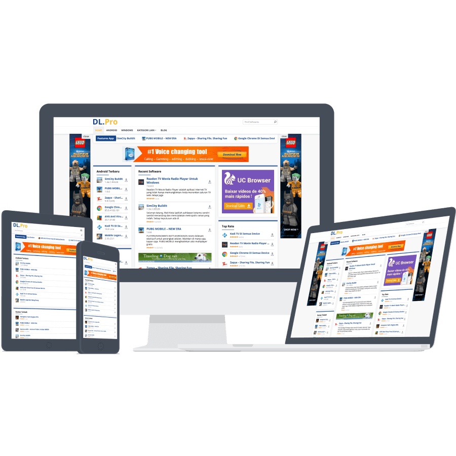 Theme WordPress DLpro Original Lifetime (Buat Web Download)