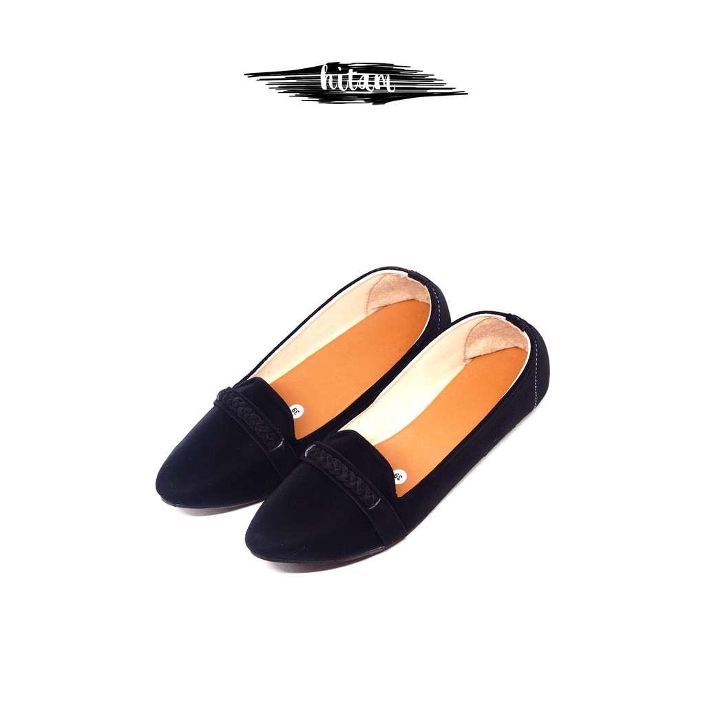 Flatshoes Pita Kepang - Sepatu Wanita