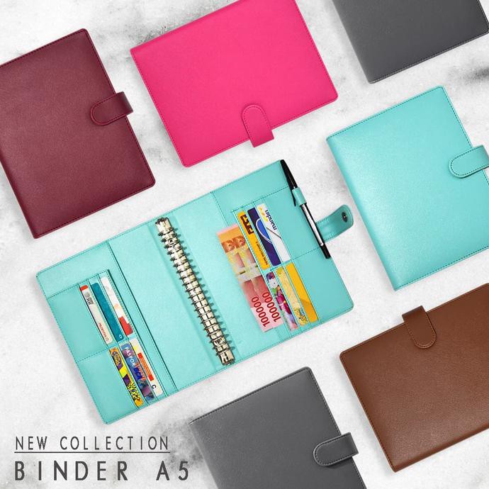 

NEW PRODUCT Binder A5 Custom Nama / Binder Kantor / Binder Sekolah / Binder Kuliah AP240