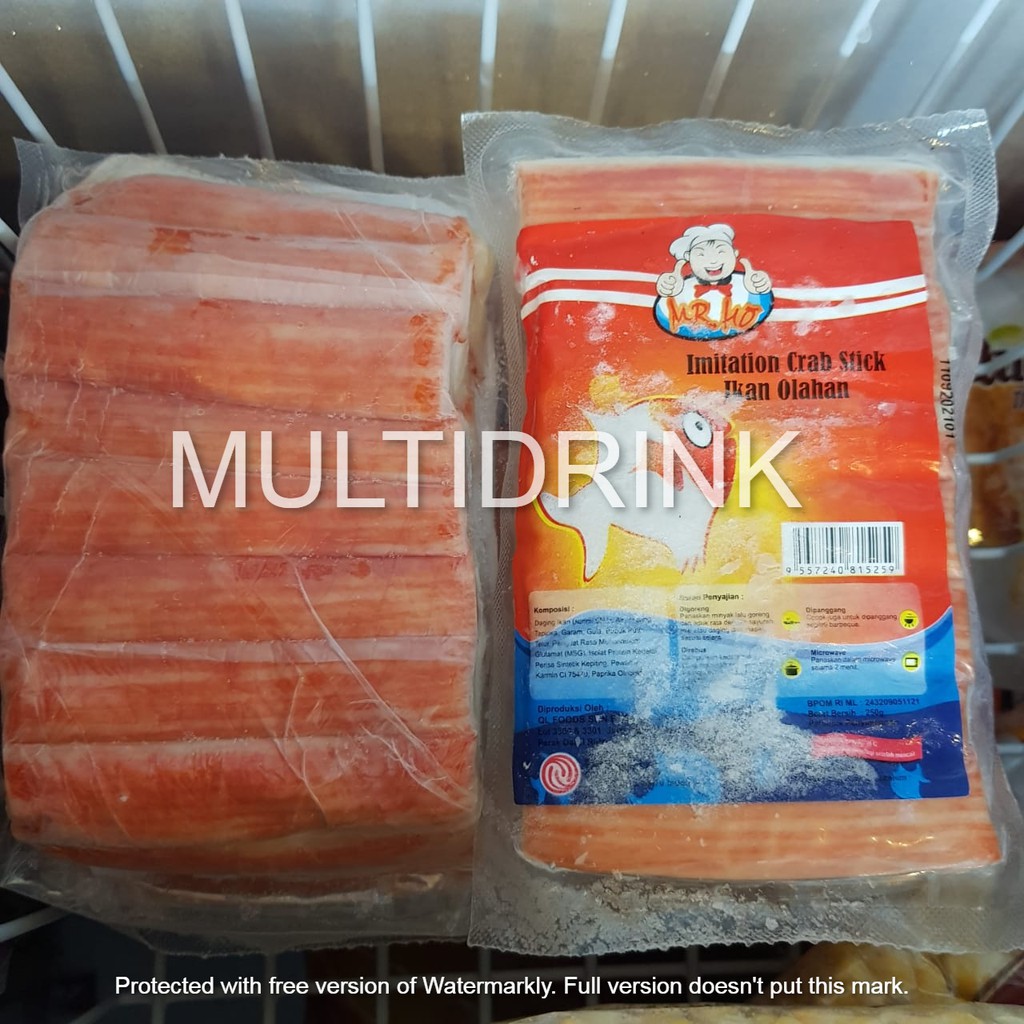 

CRAB STICK IKAN OLAHAN MR.HO 250GR/bakso shabu