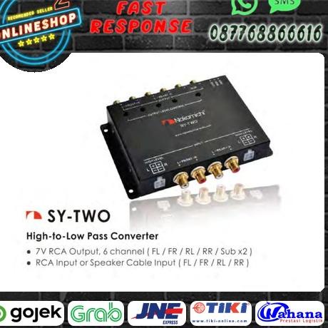 ｀↓ Nakamichi Pre amp SY-TWO Nakamichi Preamp sy Two converter High Low (Model terkini)