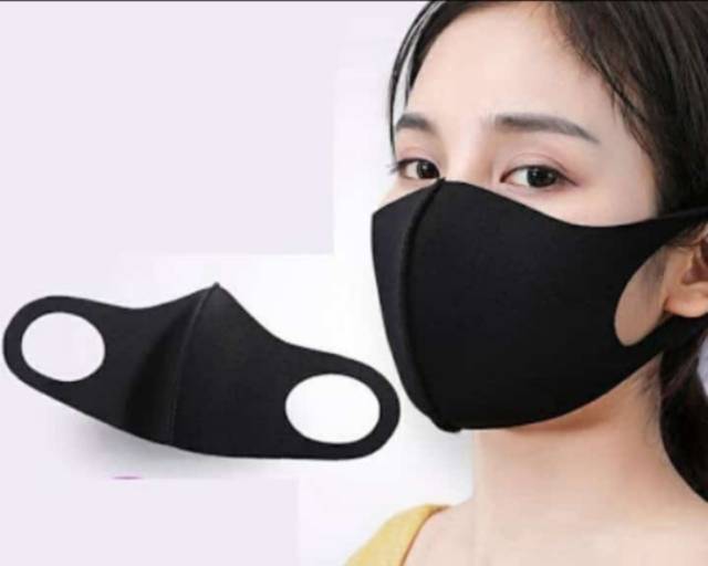 Masker anti polusi bahan kain korea