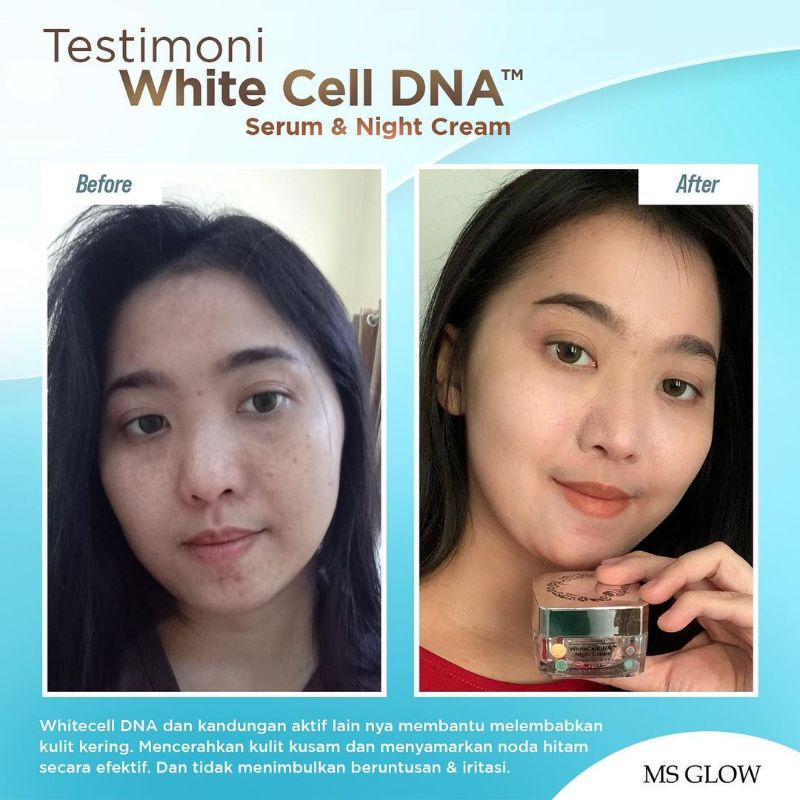 DNA Night cream whitening Cell