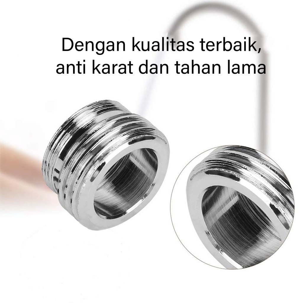 Penyambung Keran Multifungsi Inner Sambungan Kepala Keran Air Water Filter Connector