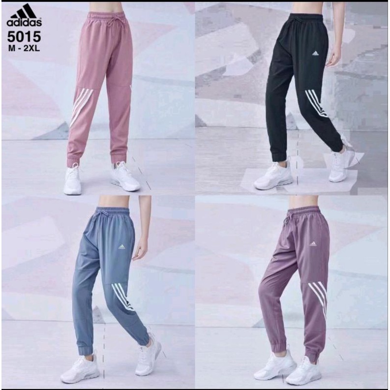 CELANA PANJANG WANITA JOGGER MICRO ADIDAS PINK
