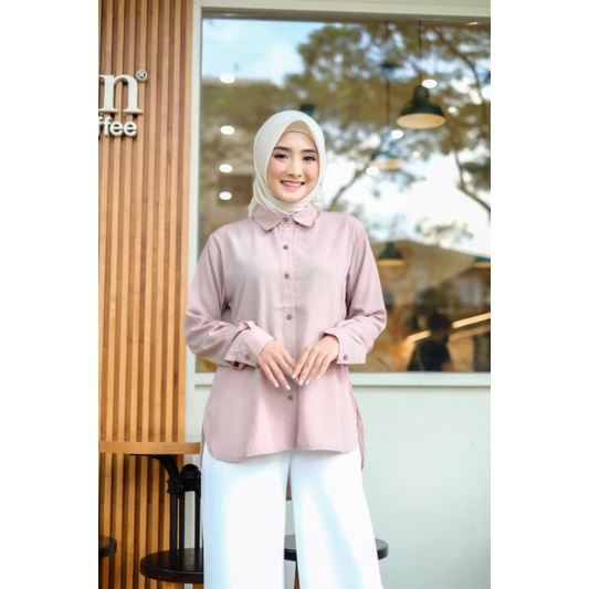 Kemeja Wanita Oversize