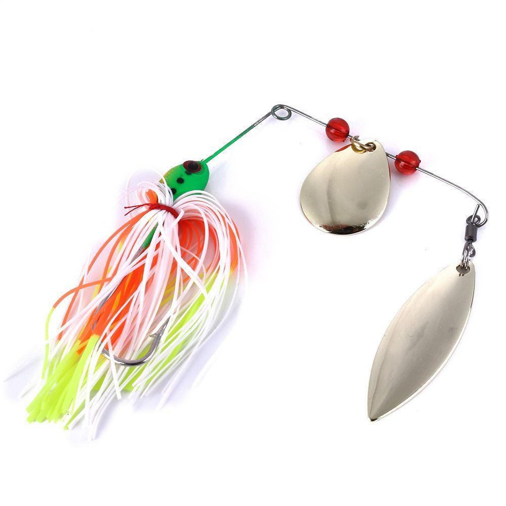 Lanfy Umpan Pancing Umpan Buatan Pencarian Cepat Spinnerbait Logam Payet Memancing Jig Spinners Spoon Jig Spinners Spoon Bait