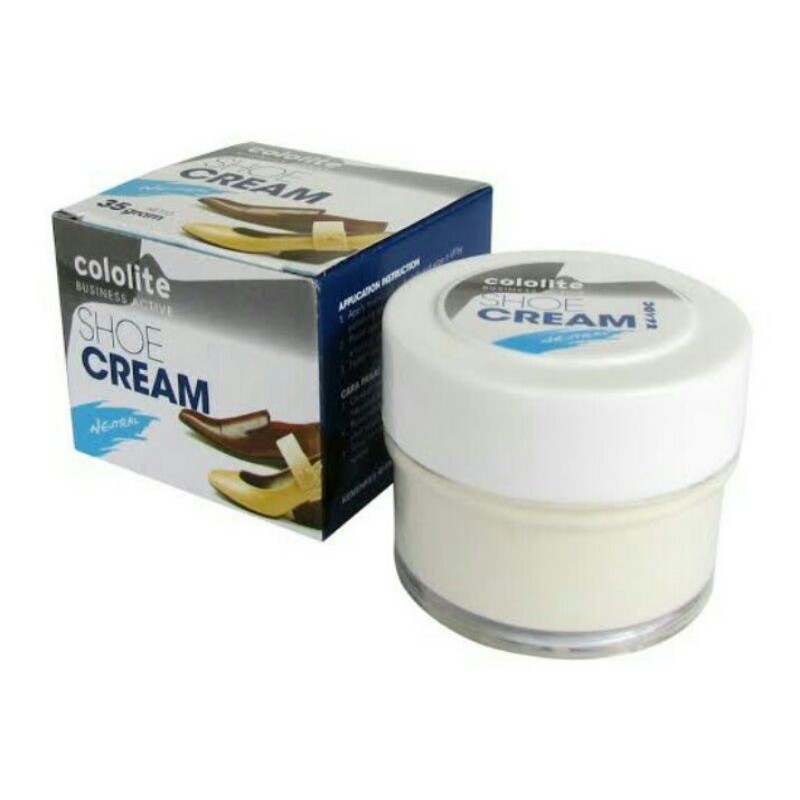 Cololite Shoe Polish Cream Netral 35 gr Shopee Indonesia