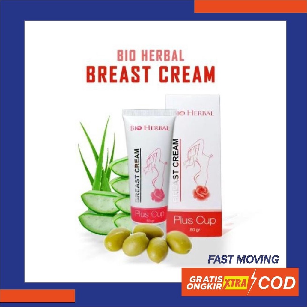 BIO HERBAL Pengencang dan Pembesar payudara BREAST CREAM ORIGINAL