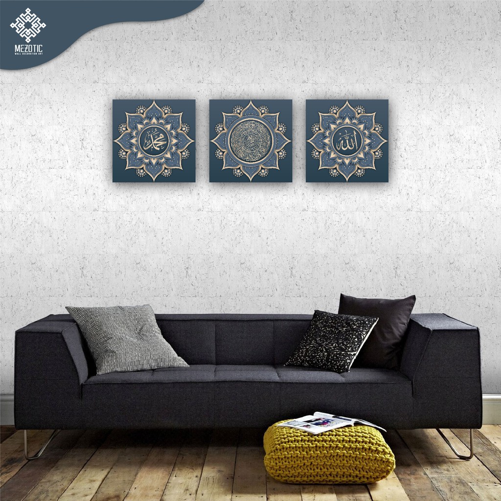 Hiasan Dinding Kaligrafi // WallDecor Mezotic Shop Art
