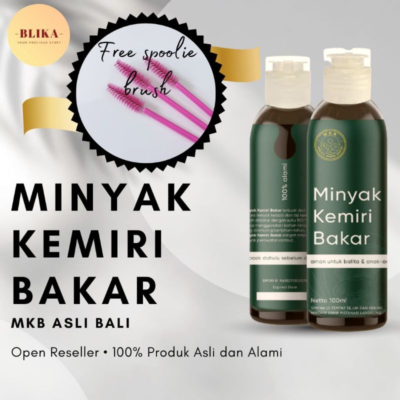 Jual MINYAK KEMIRI BAKAR ASLI BALI [ORIGINAL 100% BPOM] PENYUBUR RAMBUT ...