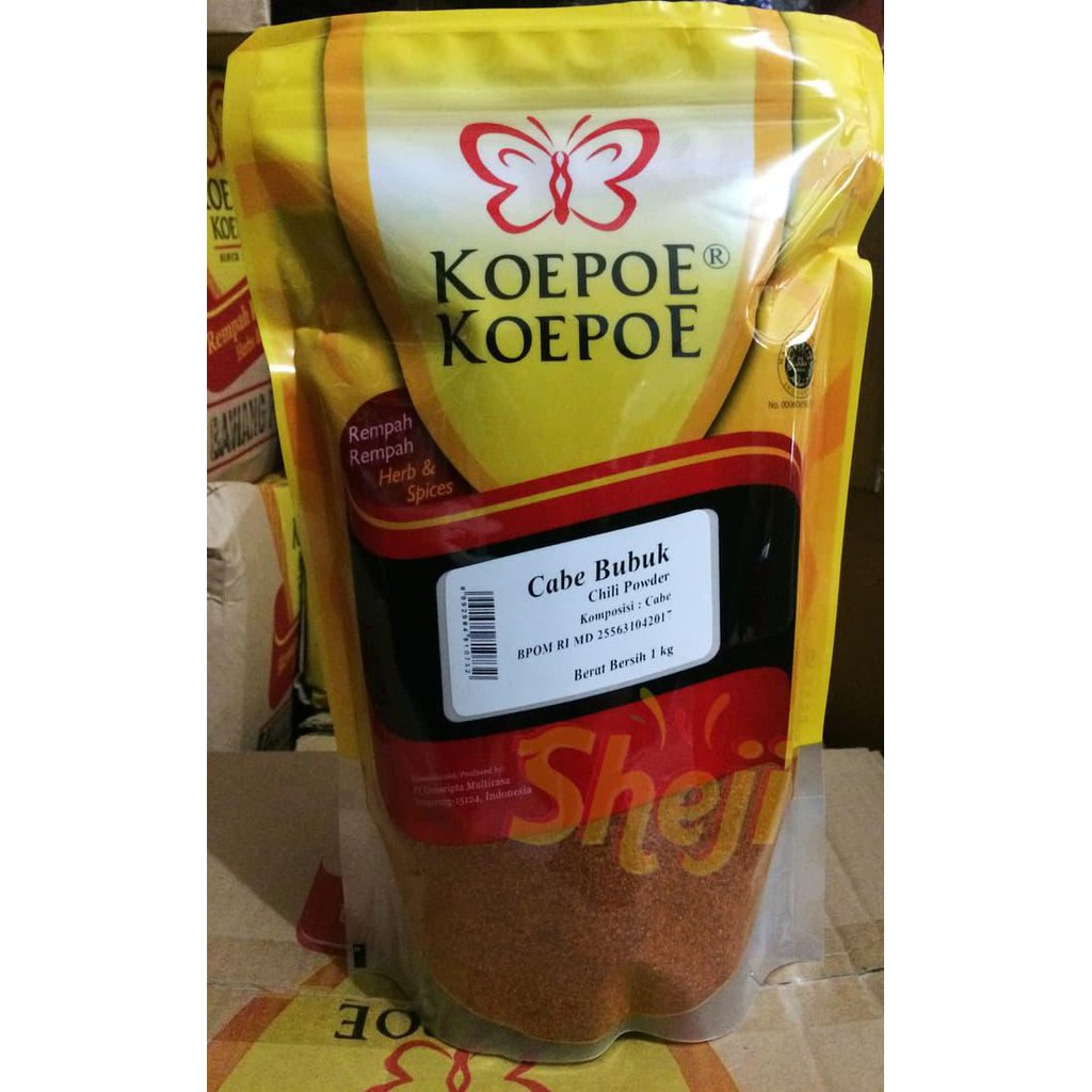 

Grosir - CABE BUBUK/CHILI POWDER KOEPOE KOEPOE 1KG